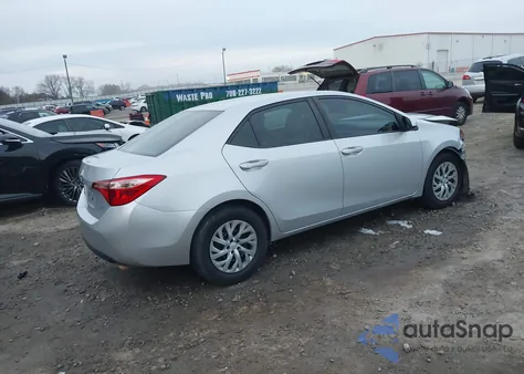 2019 Toyota Corolla Le из США, поврежденный, VIN 2T1BURHE8KC134684